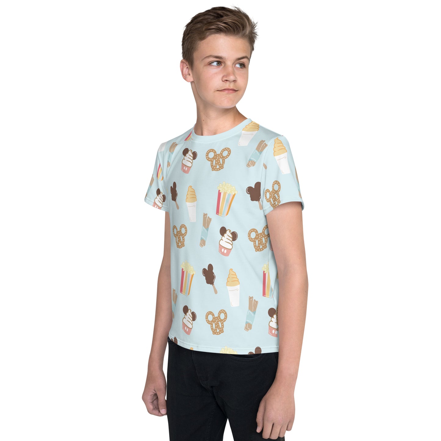 Here for the Snacks - Youth crew neck t-shirt CraftNOLA