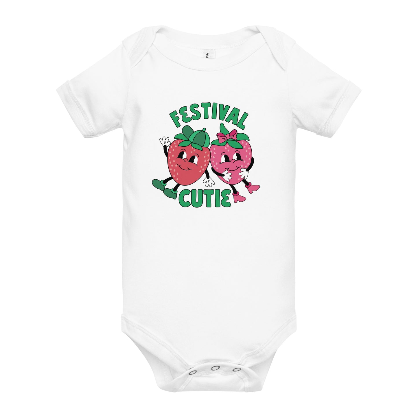 Festival Cutie - Baby short sleeve one piece