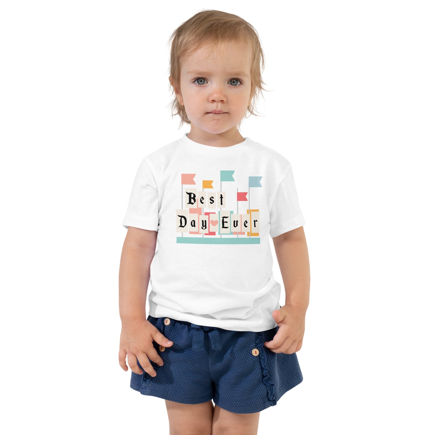 Best Day Ever! Toddler Short Sleeve Tee Inspired by the Magic