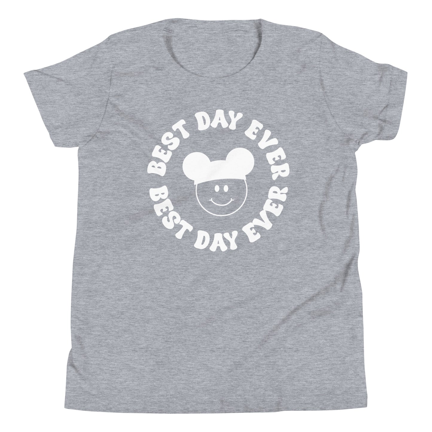 Groovy Best Day Ever Youth Short Sleeve T-Shirt