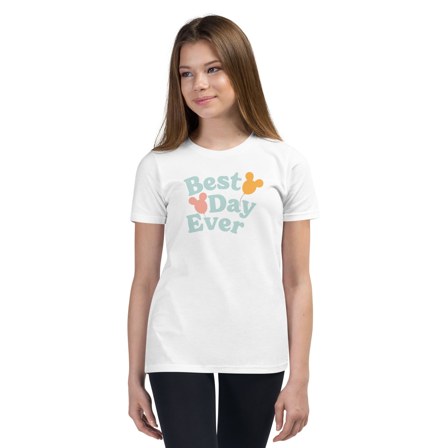 Best Day Ever Park Balloons - Youth T-shirt