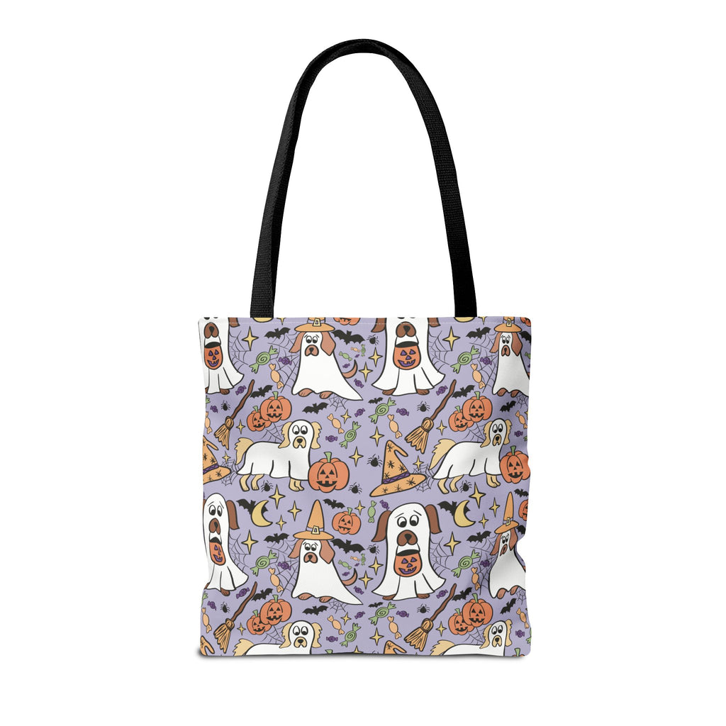 Spooky Ghosts Tote Bag - Halloween Decor, Trick or Treat, Eco-Friendly Shopping, Witchy Vibes, Fun & Festive Gift