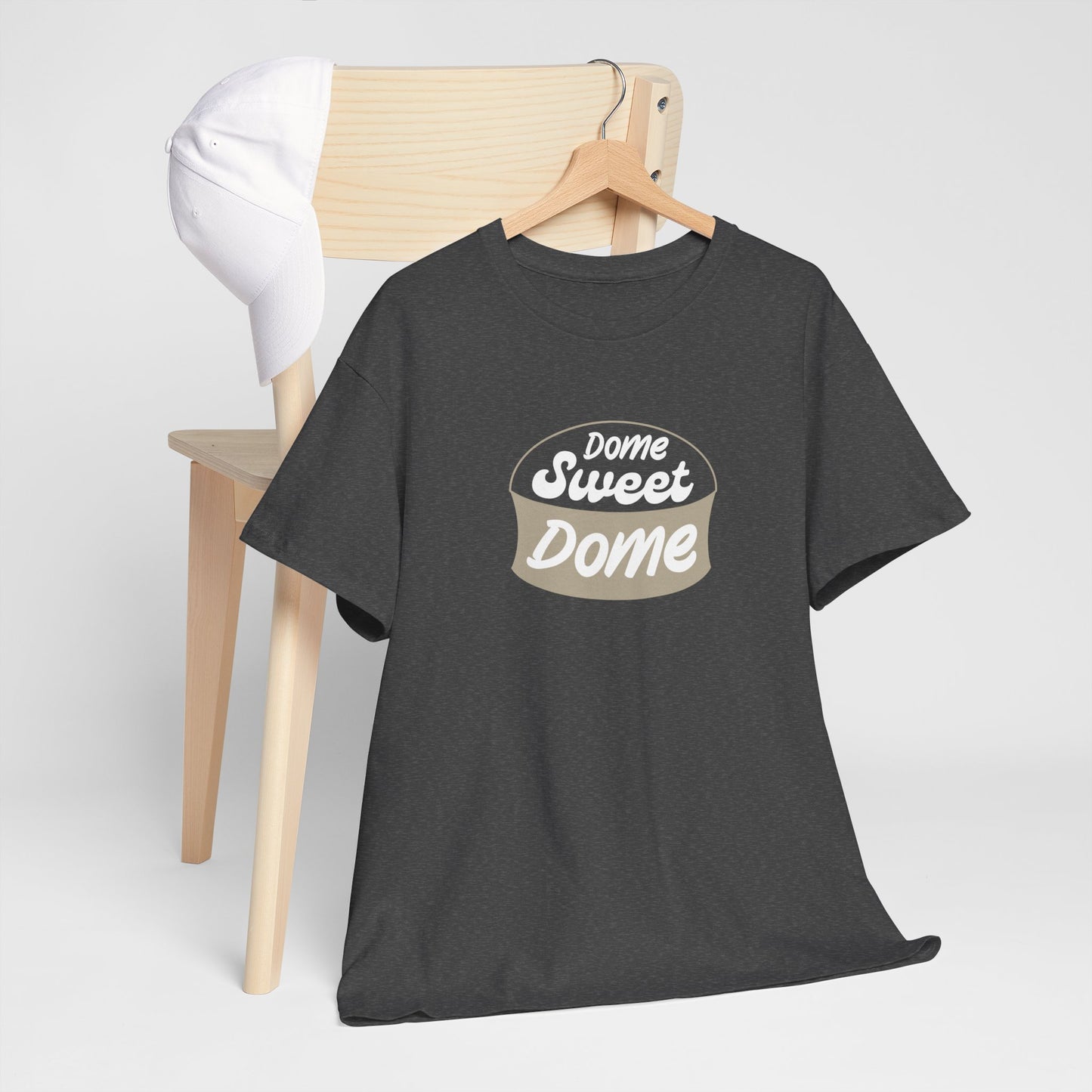 Dome Sweet Dome Unisex Heavy Cotton Tee New Orleans Saints Football Superdome