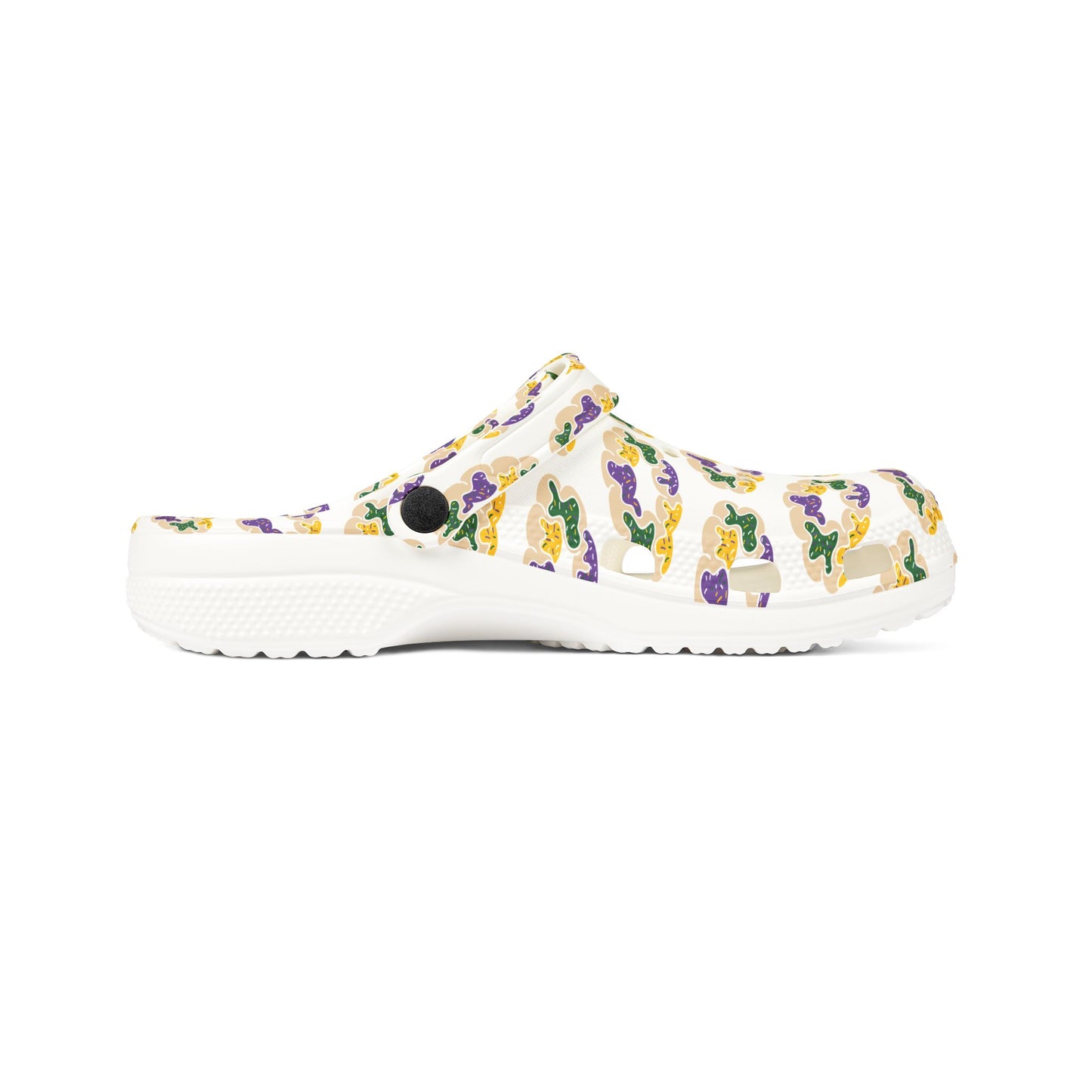 Mardi Gras Foam Rubber Shoes