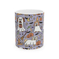 Adorable Halloween Dog Ceramic Mug, Cute Ghostly Dogs on Purple, Halloween Decor, Dog Lover Gift, Spooky Season Mug, Trick or Treat [...]