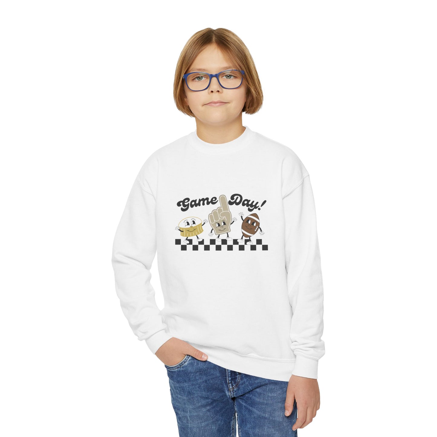 Game Day Youth Crewneck Sweatshirt