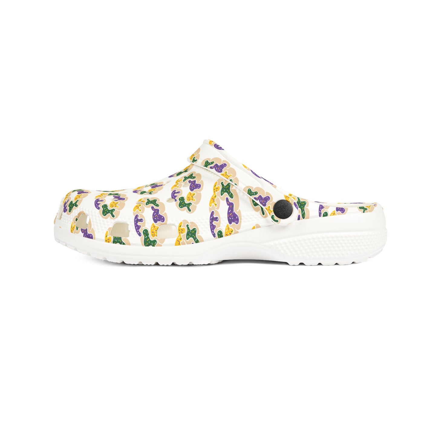 Mardi Gras Foam Rubber Shoes