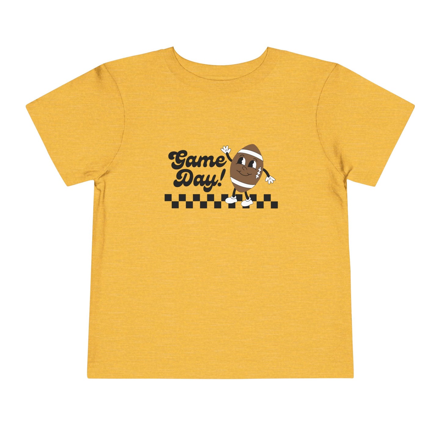 Retro Game Day Toddler Short Sleeve Tee