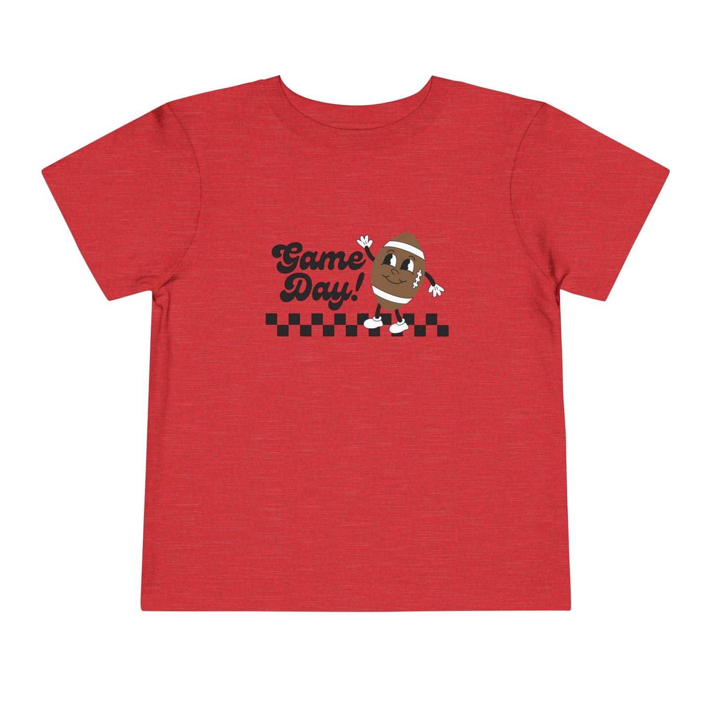 Retro Game Day Toddler Short Sleeve Tee