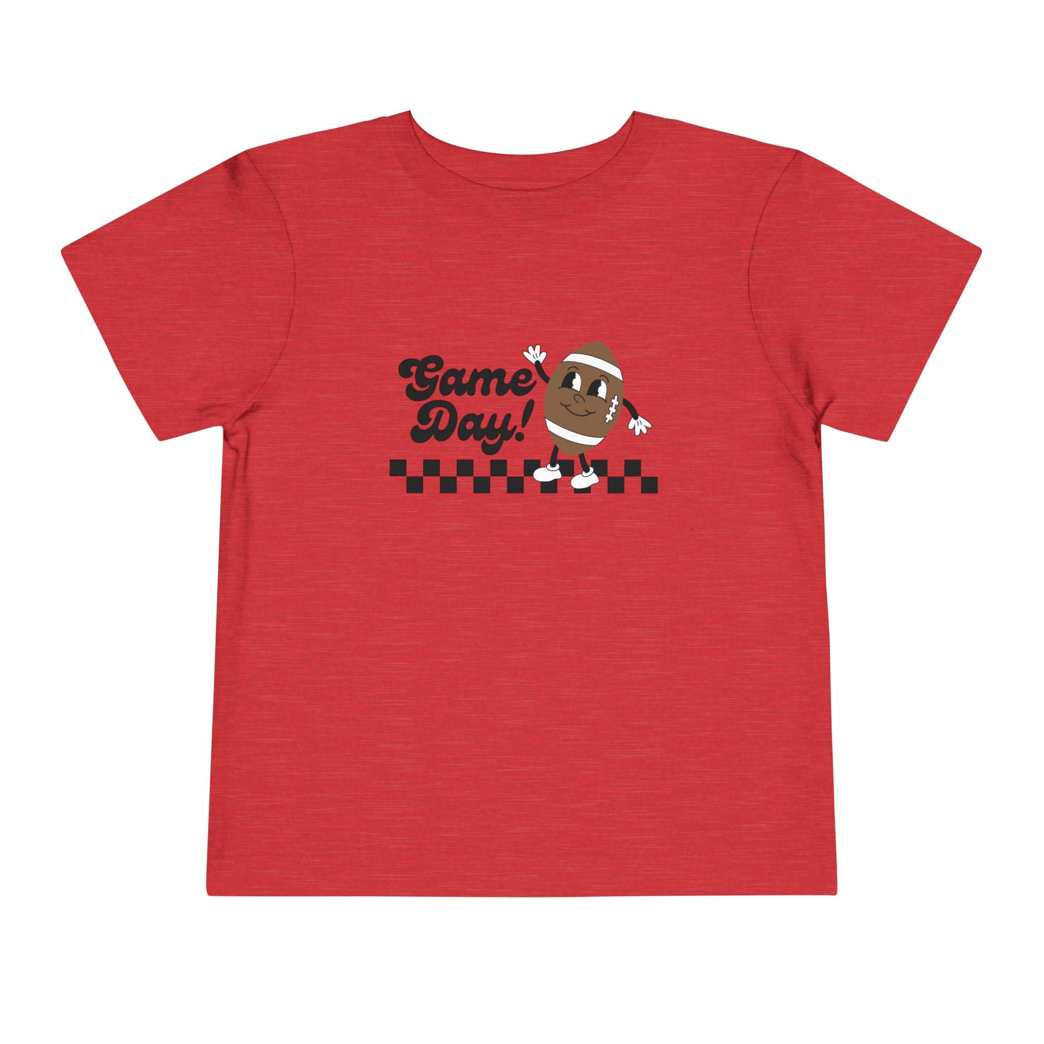 Retro Game Day Toddler Short Sleeve Tee