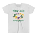 King Cake Tasting Krewe Youth Short Sleeve Tee Mardi Gras