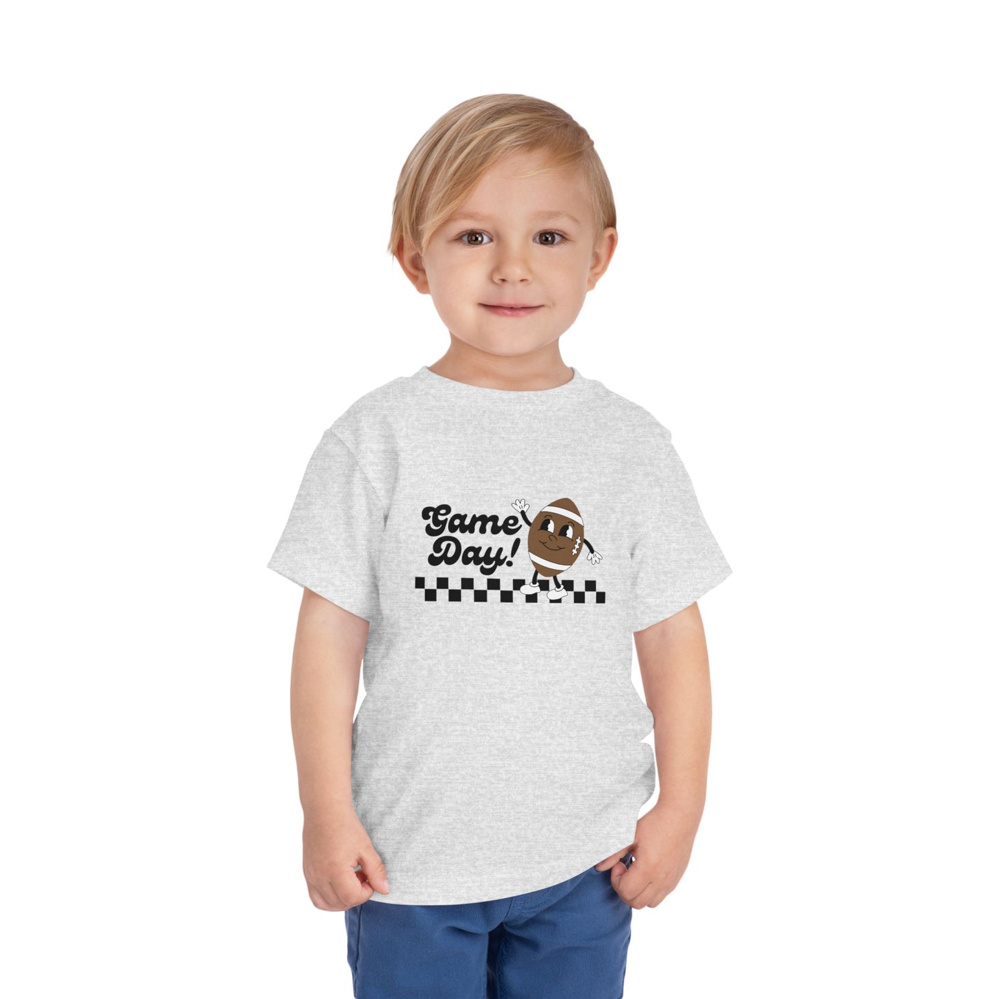 Retro Game Day Toddler Short Sleeve Tee