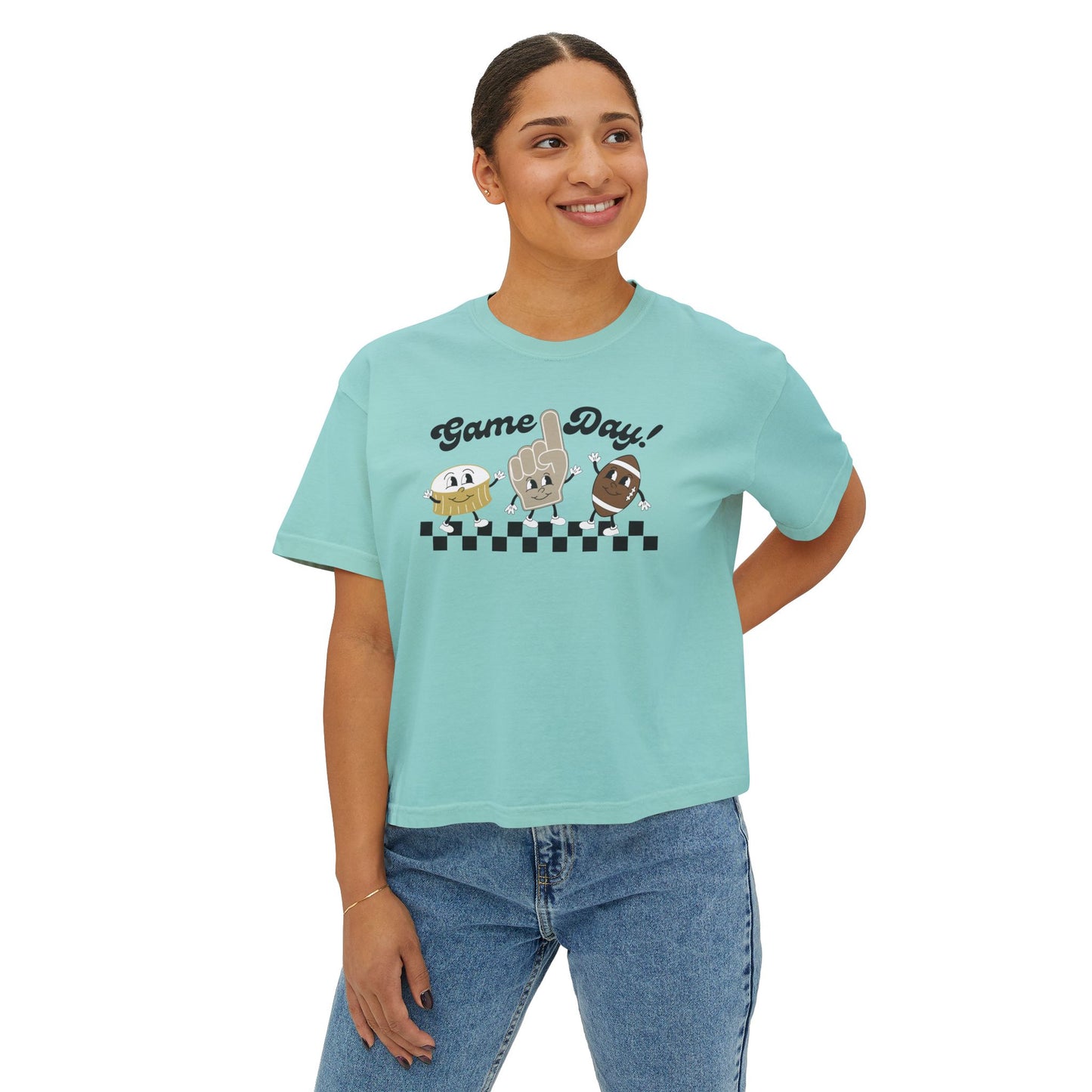 Game Day Women's Boxy Tee