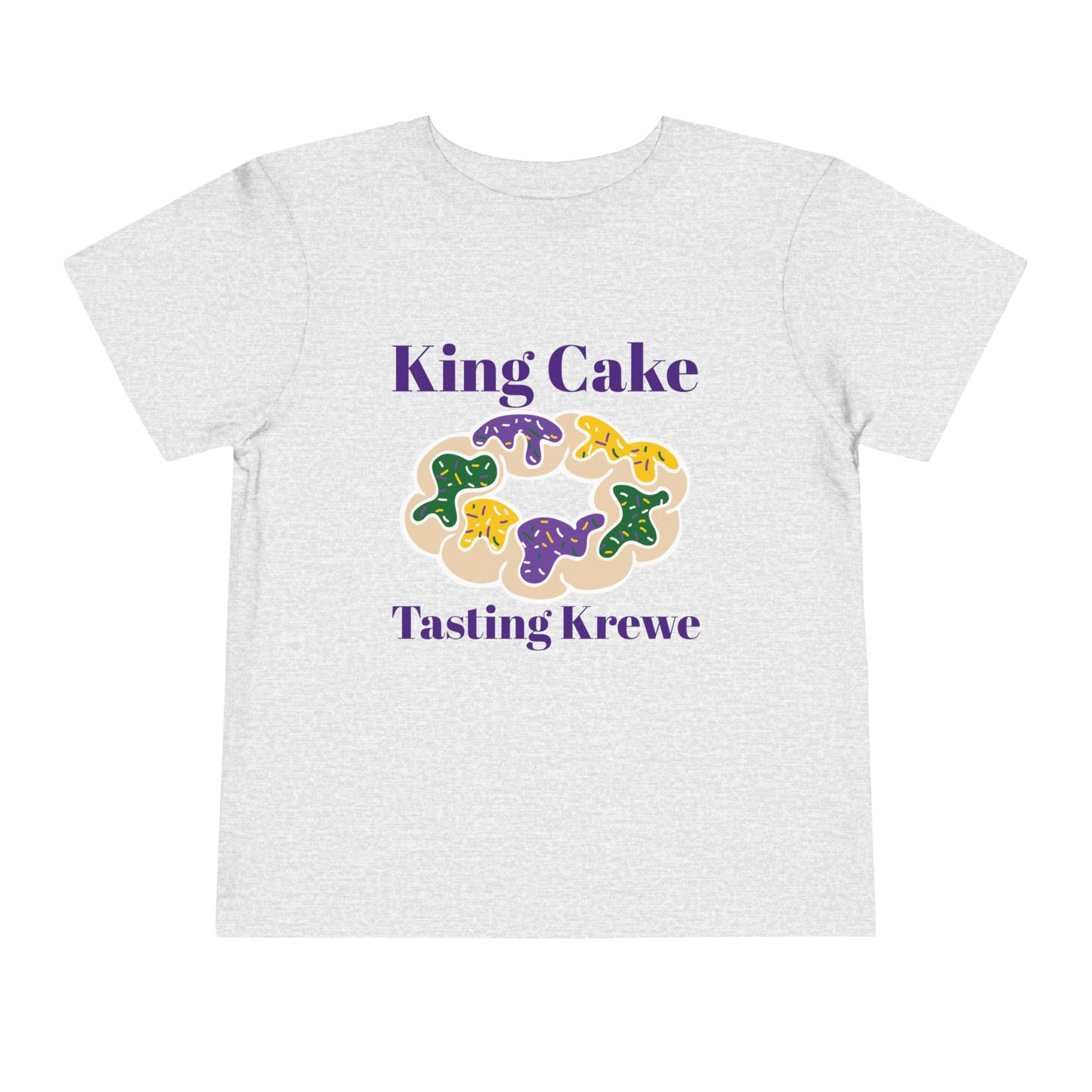 King Cake Tasting Krewe - Toddler Short Sleeve Tee