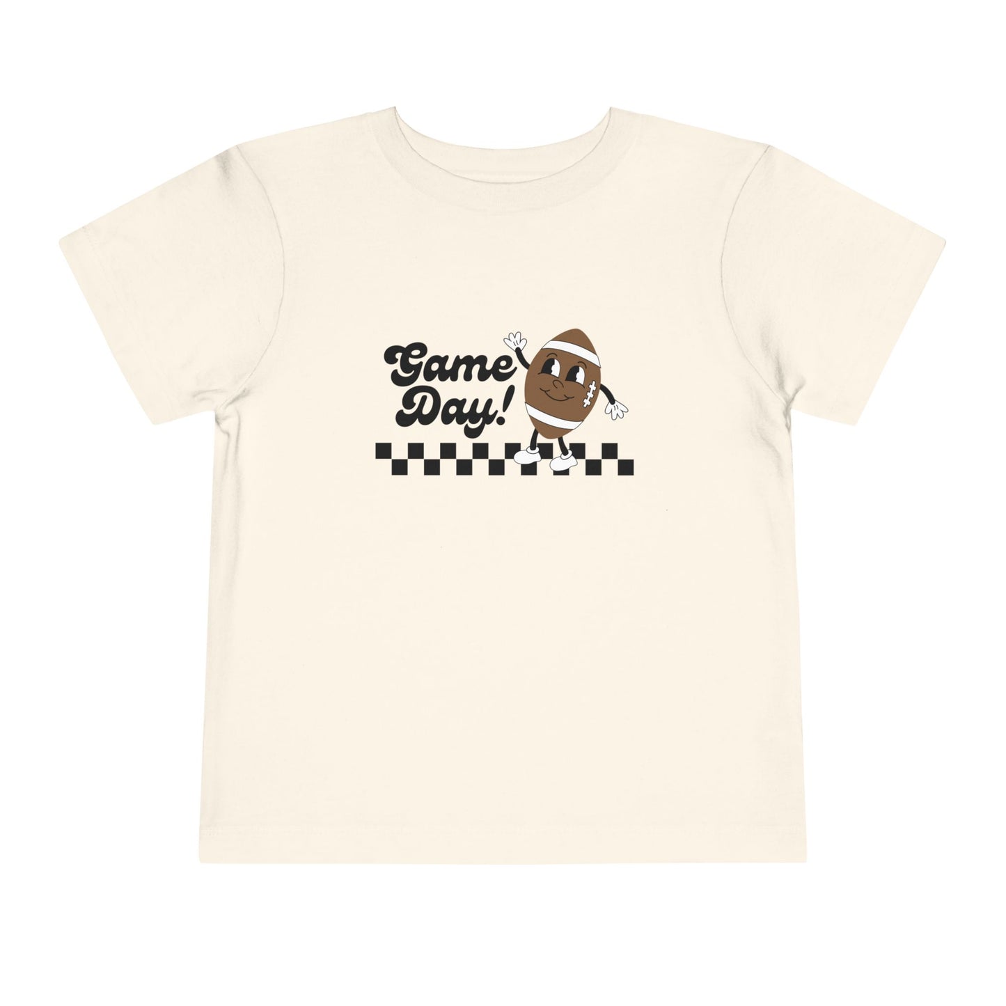 Retro Game Day Toddler Short Sleeve Tee