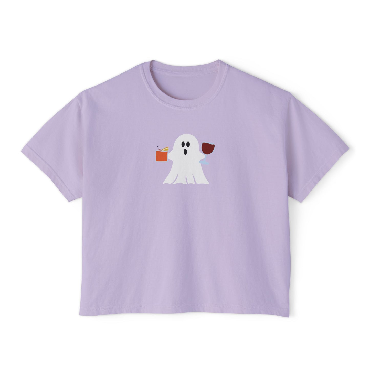 Full of Boos, Women's Boxy Tee, Drunken Ghosts, Funny Halloween