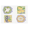 Mardi Gras Sticker Sheet — Cute Pastel carnival Decorative Stickers