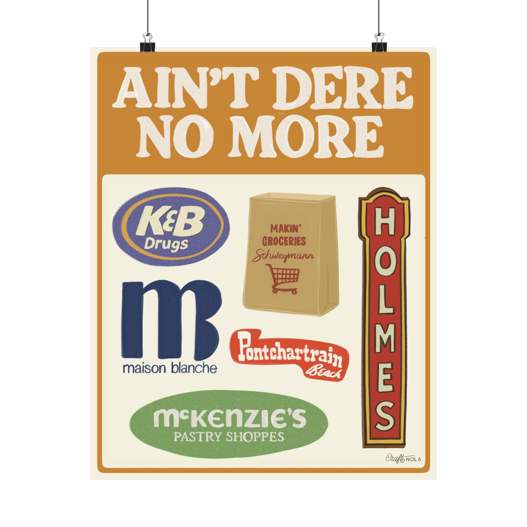 Aint Dere No More Wall Art