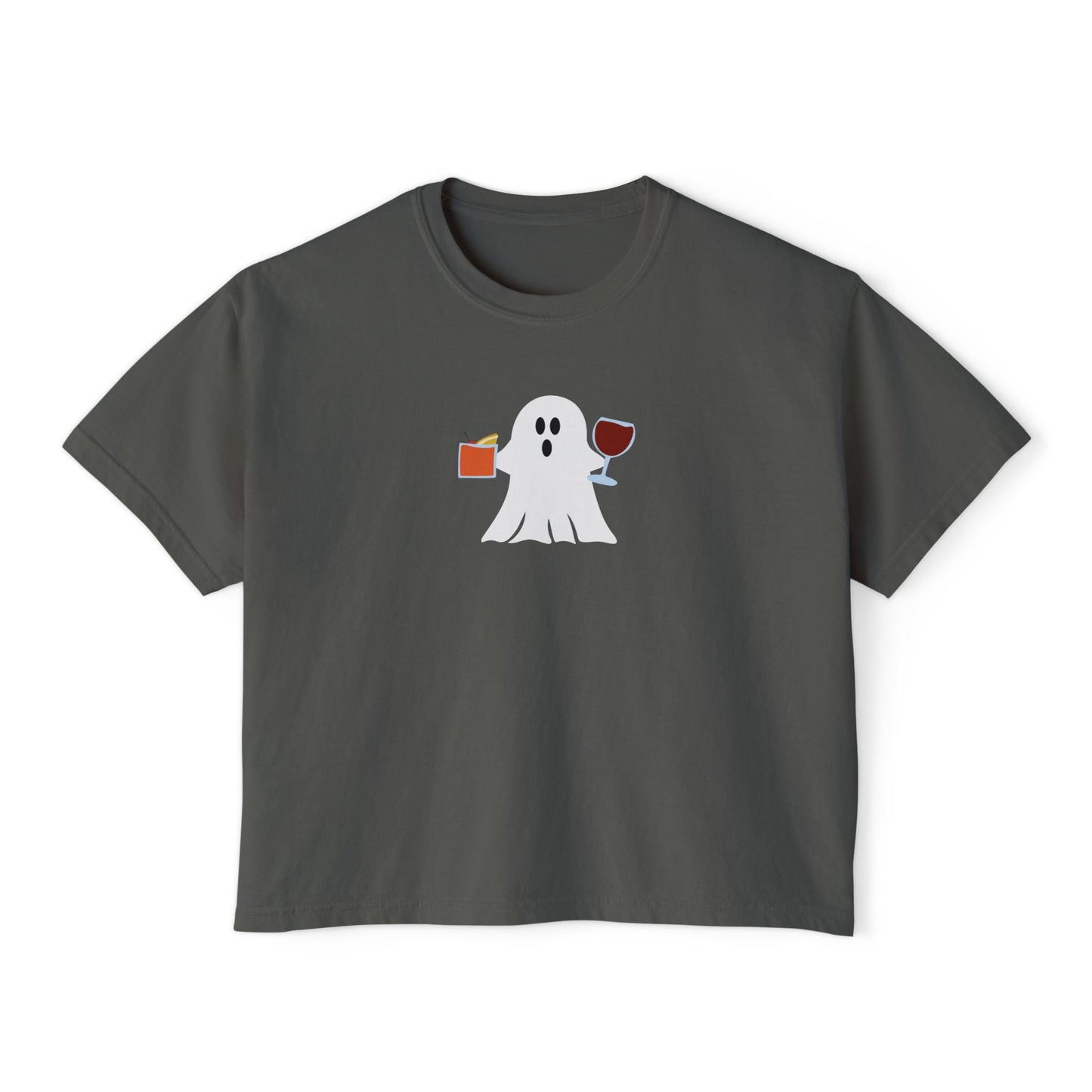 Full of Boos, Women's Boxy Tee, Drunken Ghosts, Funny Halloween