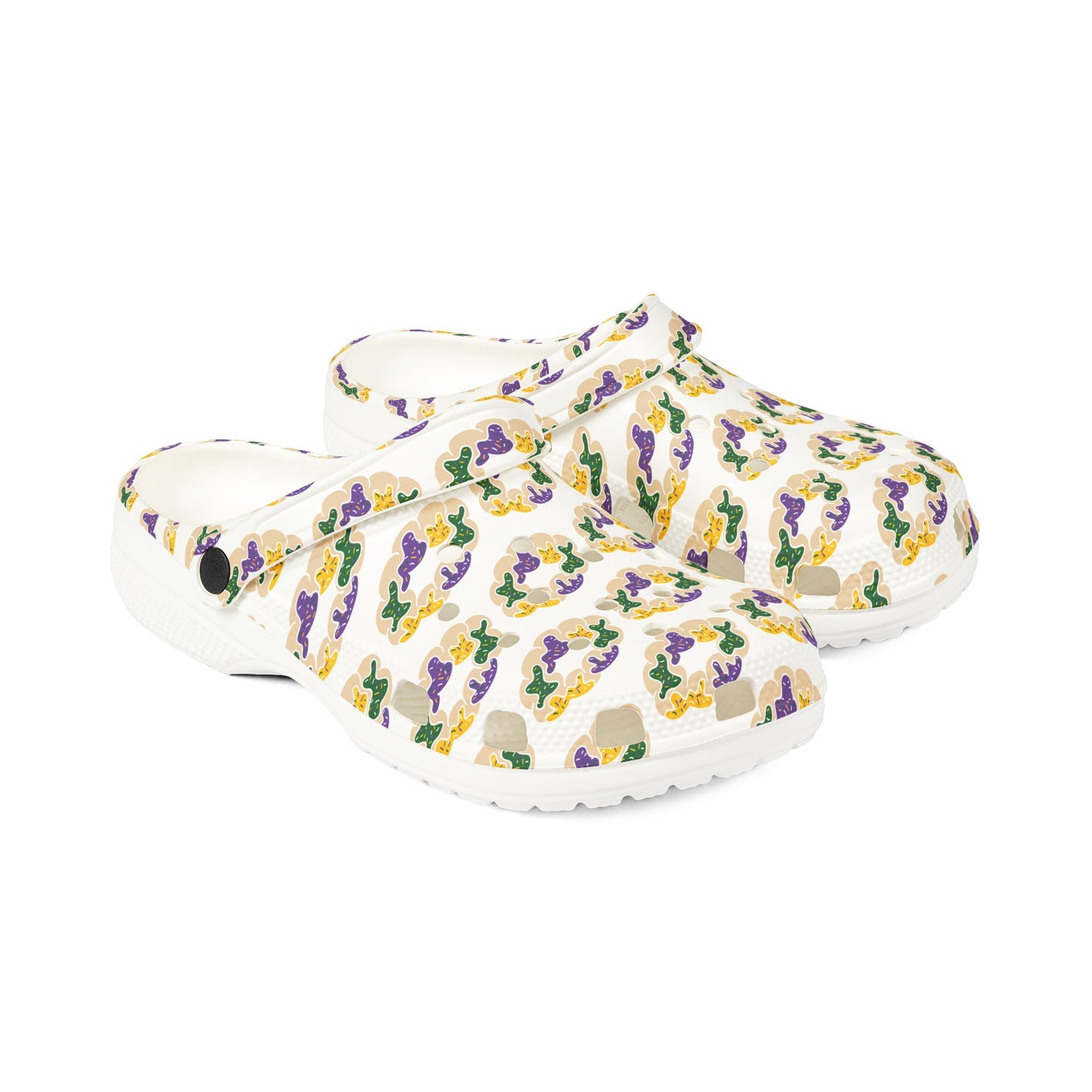 Mardi Gras Foam Rubber Shoes