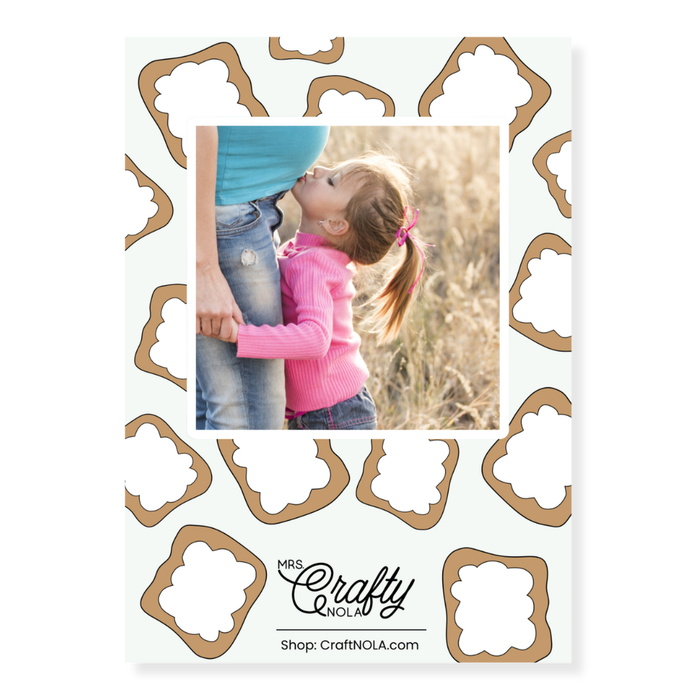 Beignet Sprinkle Invitation - Canva Template