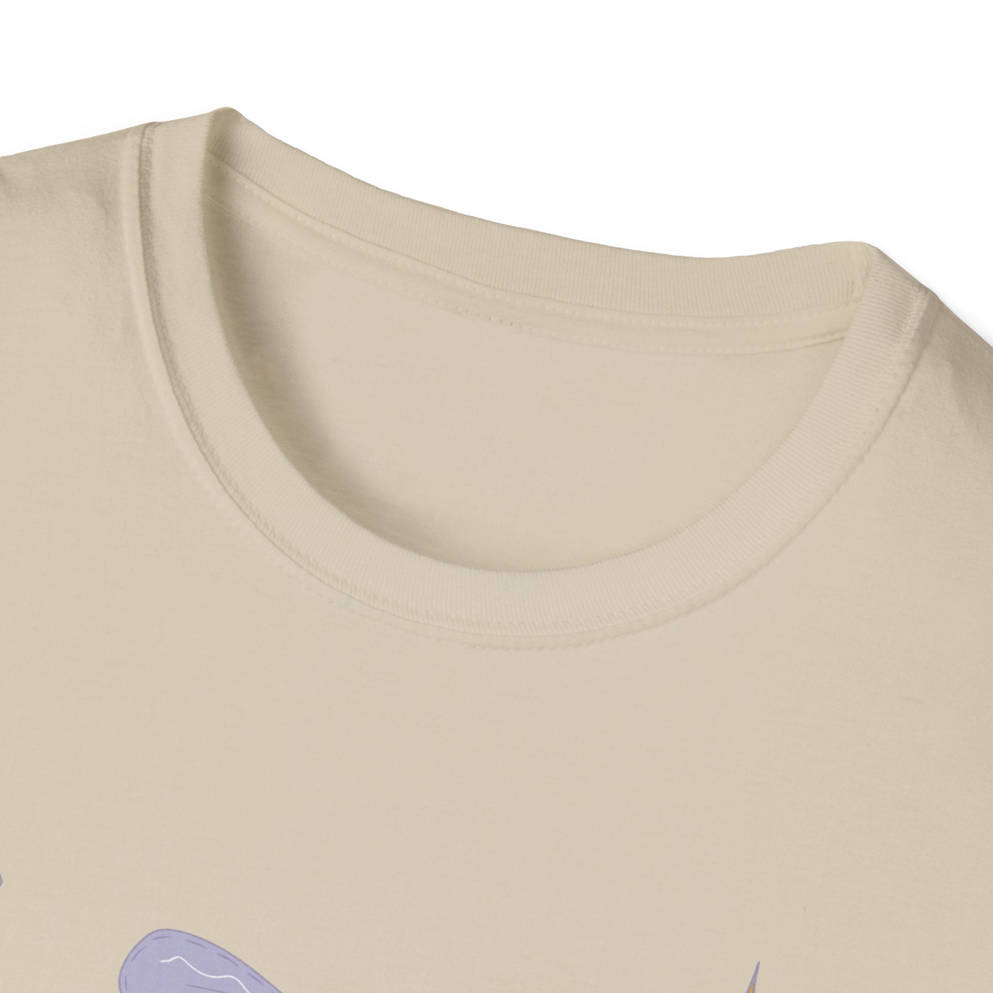 Dancing Boots Illustration T-Shirt | Retro Frame, Pastel Stars