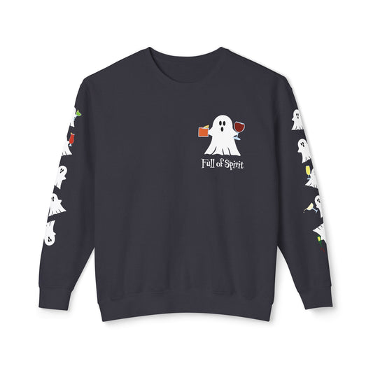 Full of Spirit - Unisex Lightweight Crewneck Sweatshirt