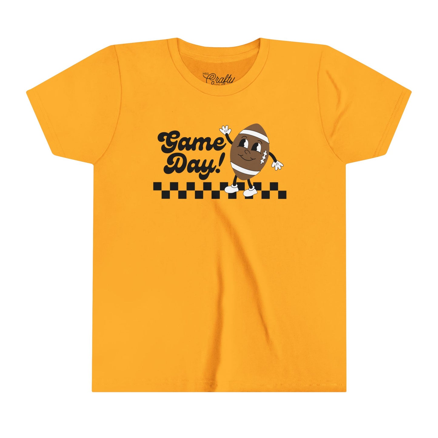 Retro Game Day Youth Short Sleeve Tee