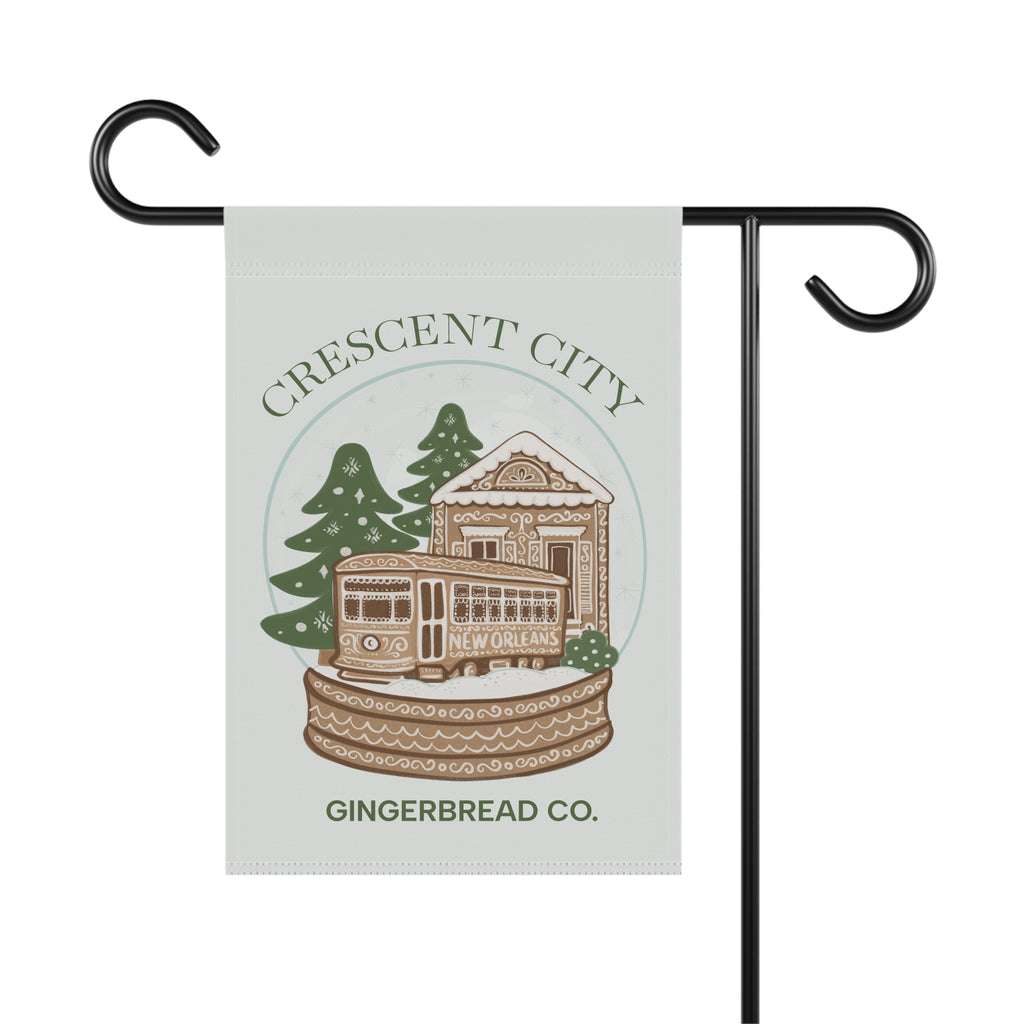 Garden Flag — Crescent City Gingerbread Co. New Orleans Decorative Banner