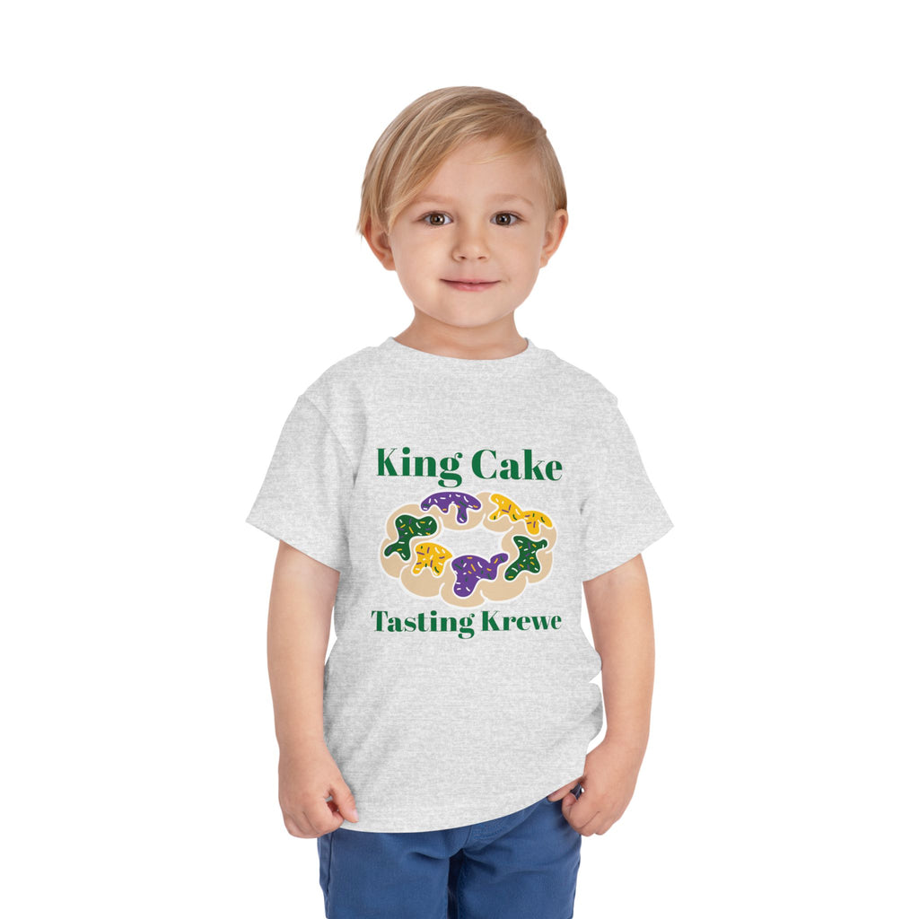 King Cake Tasting Krewe - Toddler Short Sleeve Tee