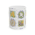 Mardi Gras Cutie Ceramic Mug, (11oz, 15oz)