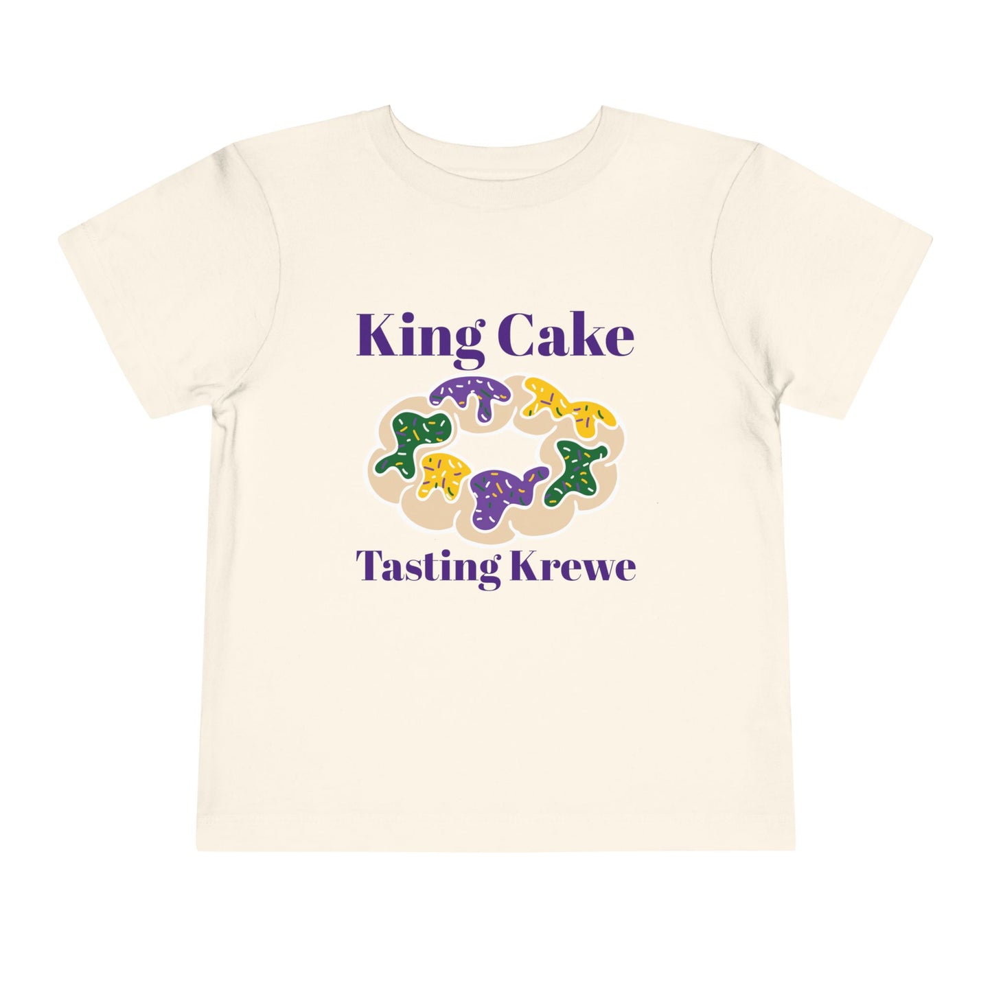 King Cake Tasting Krewe - Toddler Short Sleeve Tee