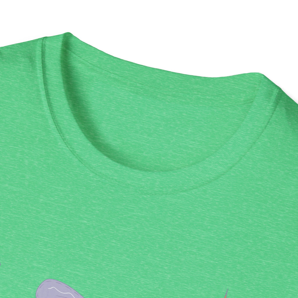 Dancing Boots Illustration T-Shirt | Retro Frame, Pastel Stars