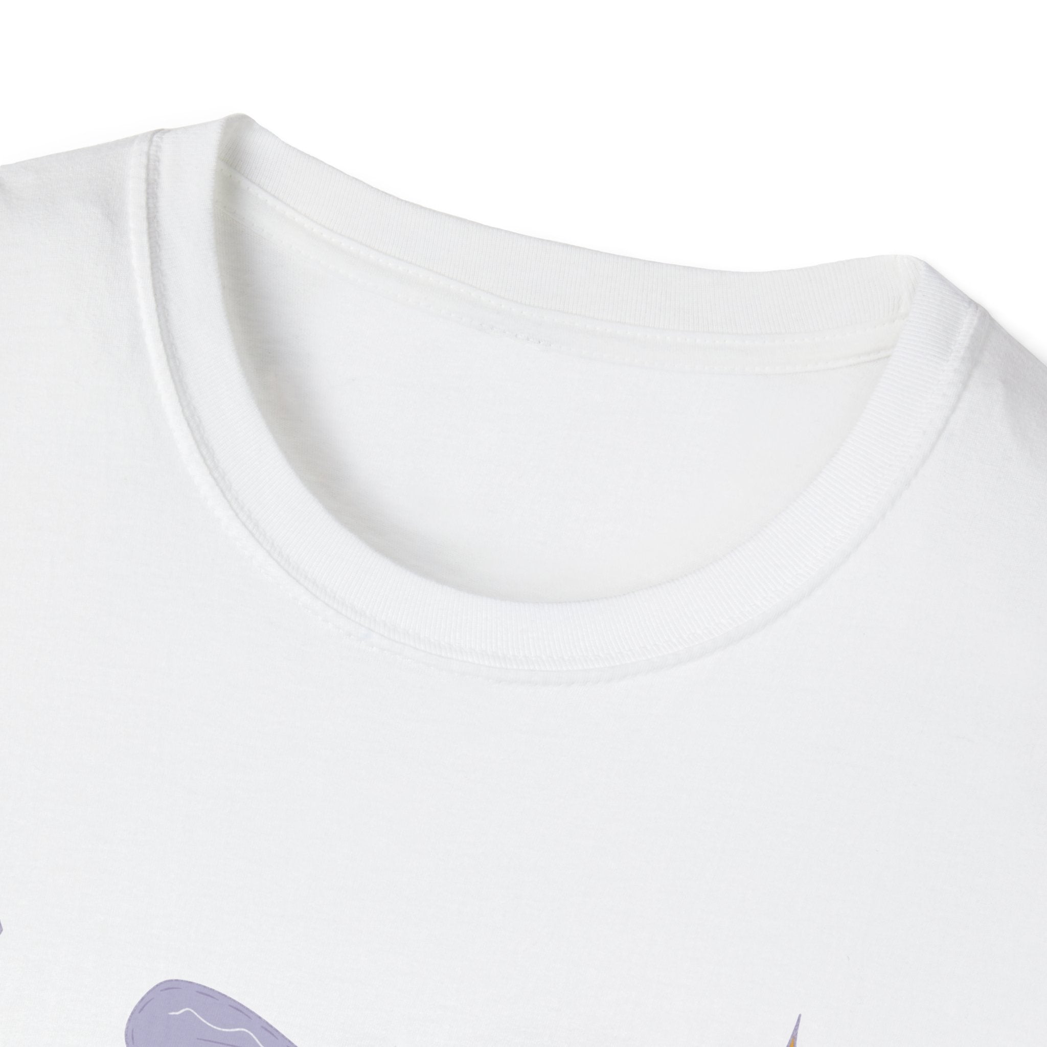 Dancing Boots Illustration T-Shirt | Retro Frame, Pastel Stars