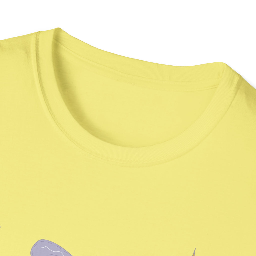 Dancing Boots Illustration T-Shirt | Retro Frame, Pastel Stars