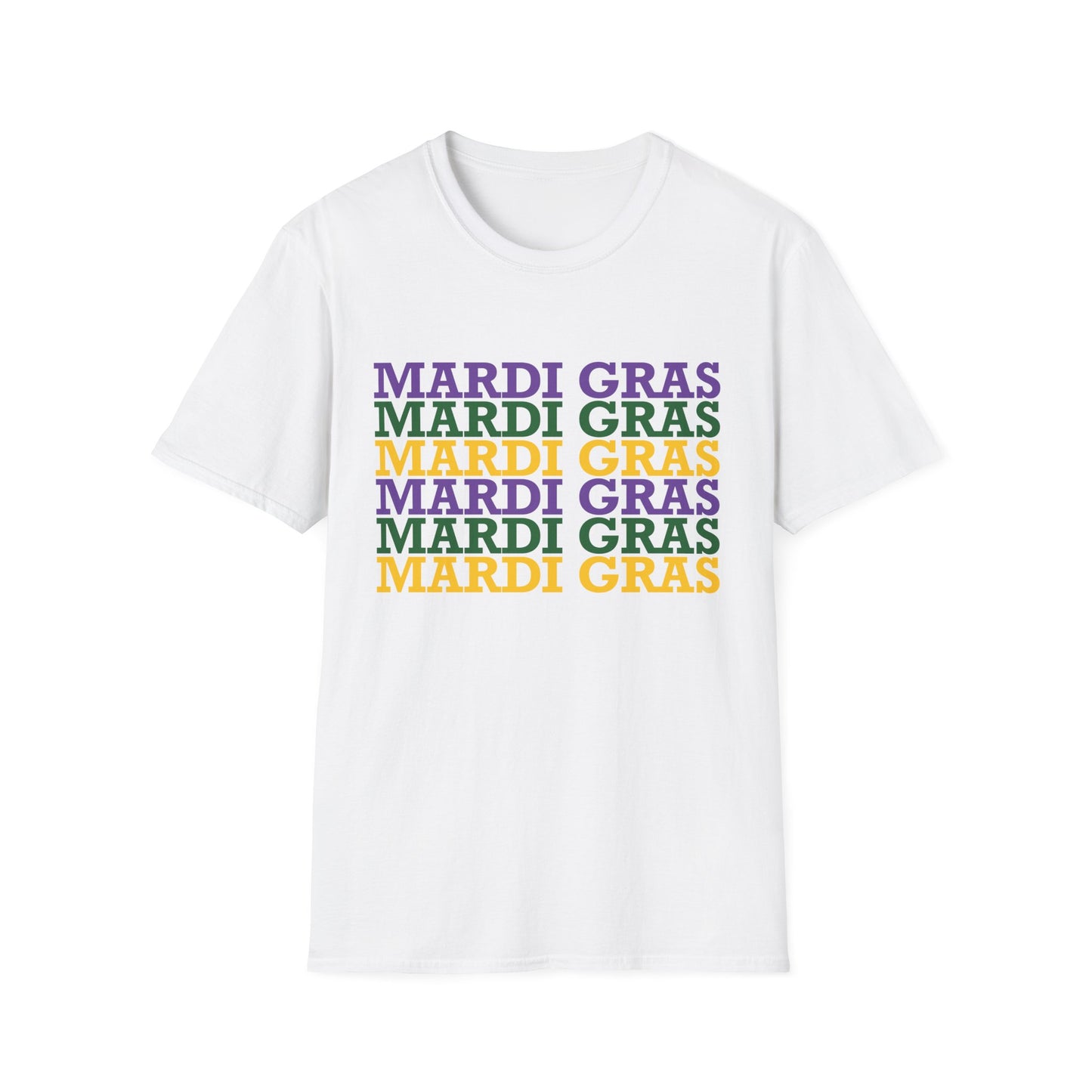 Mardi Gras Unisex Softstyle T-Shirt