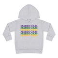 Mardi Gras Toddler Pullover Fleece Hoodie