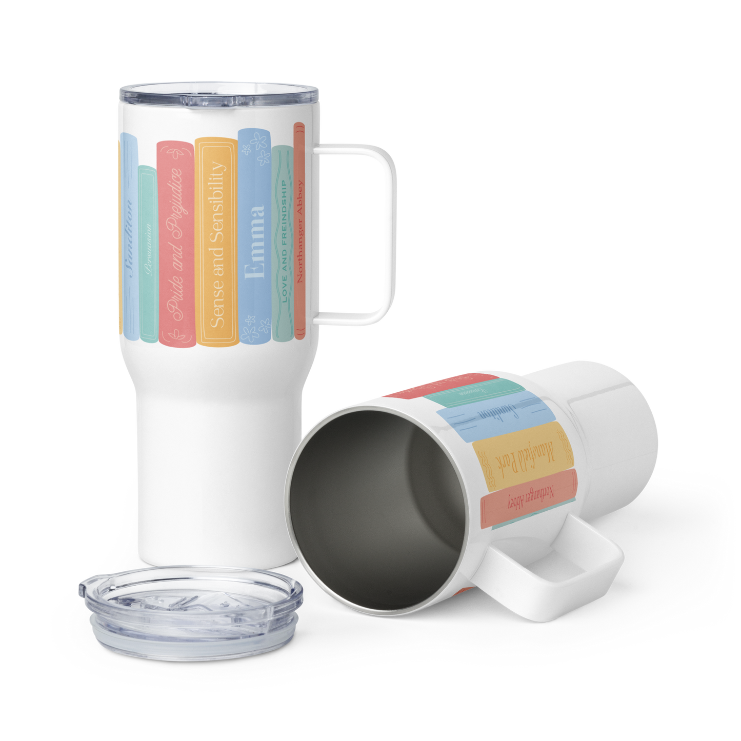 Jane Austen Collection - Travel mug with a handle