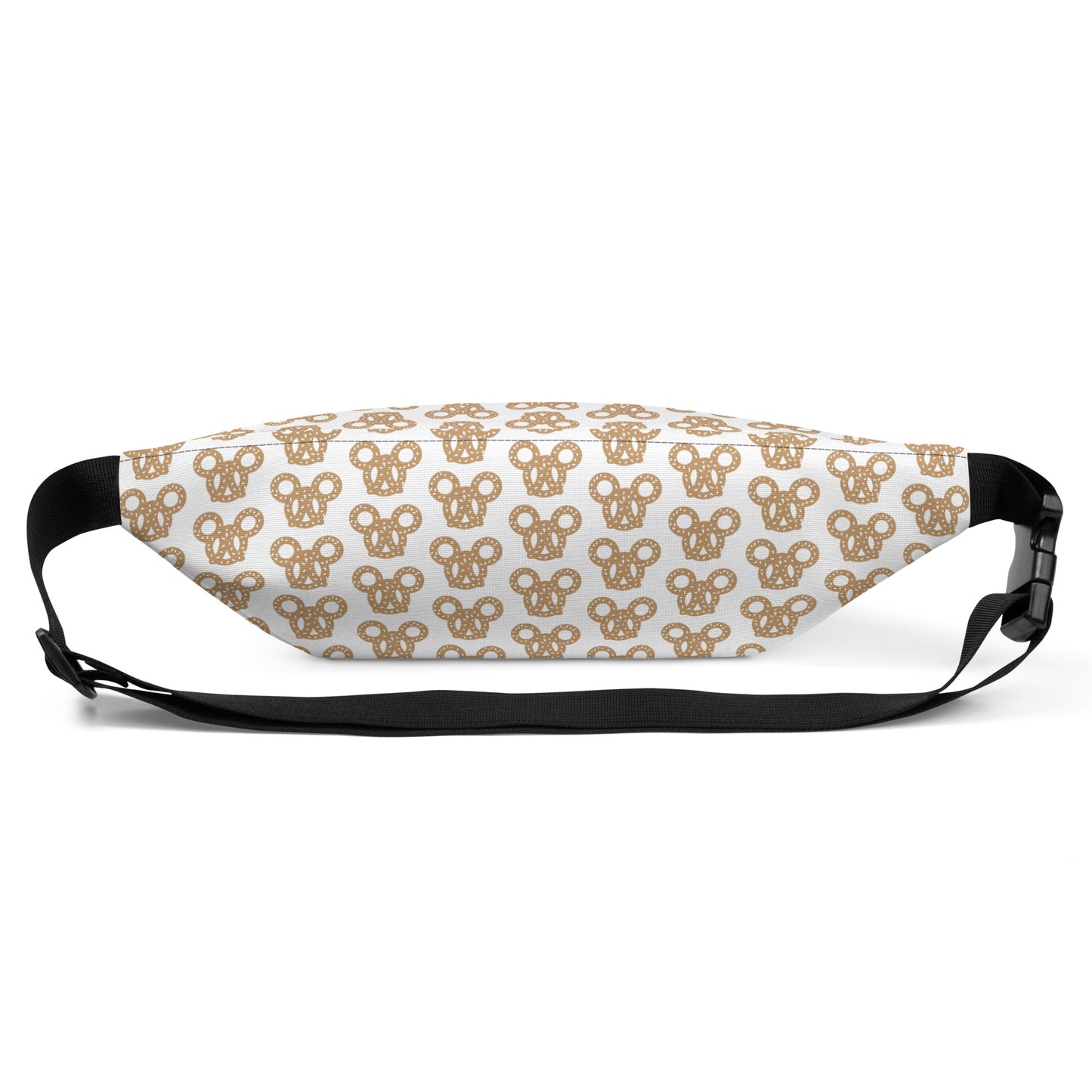Salty Pretzel Fanny Pack - CraftNOLA Fanny Pack - Brown and White