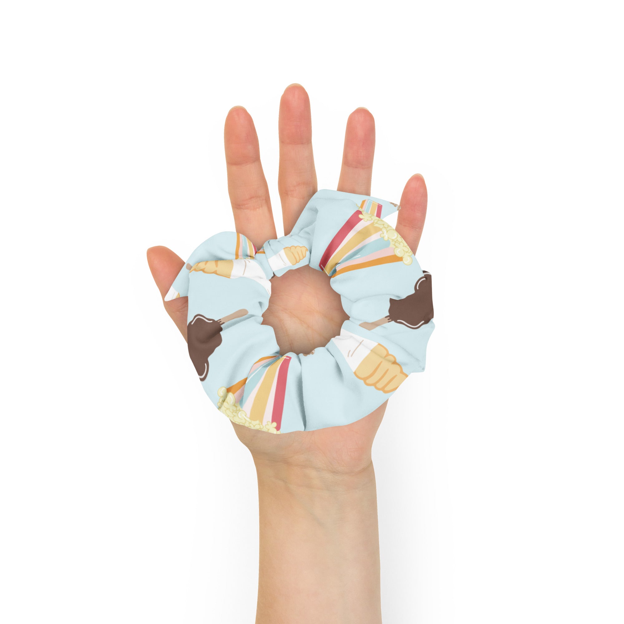 Here for the snacks Recycled Scrunchie