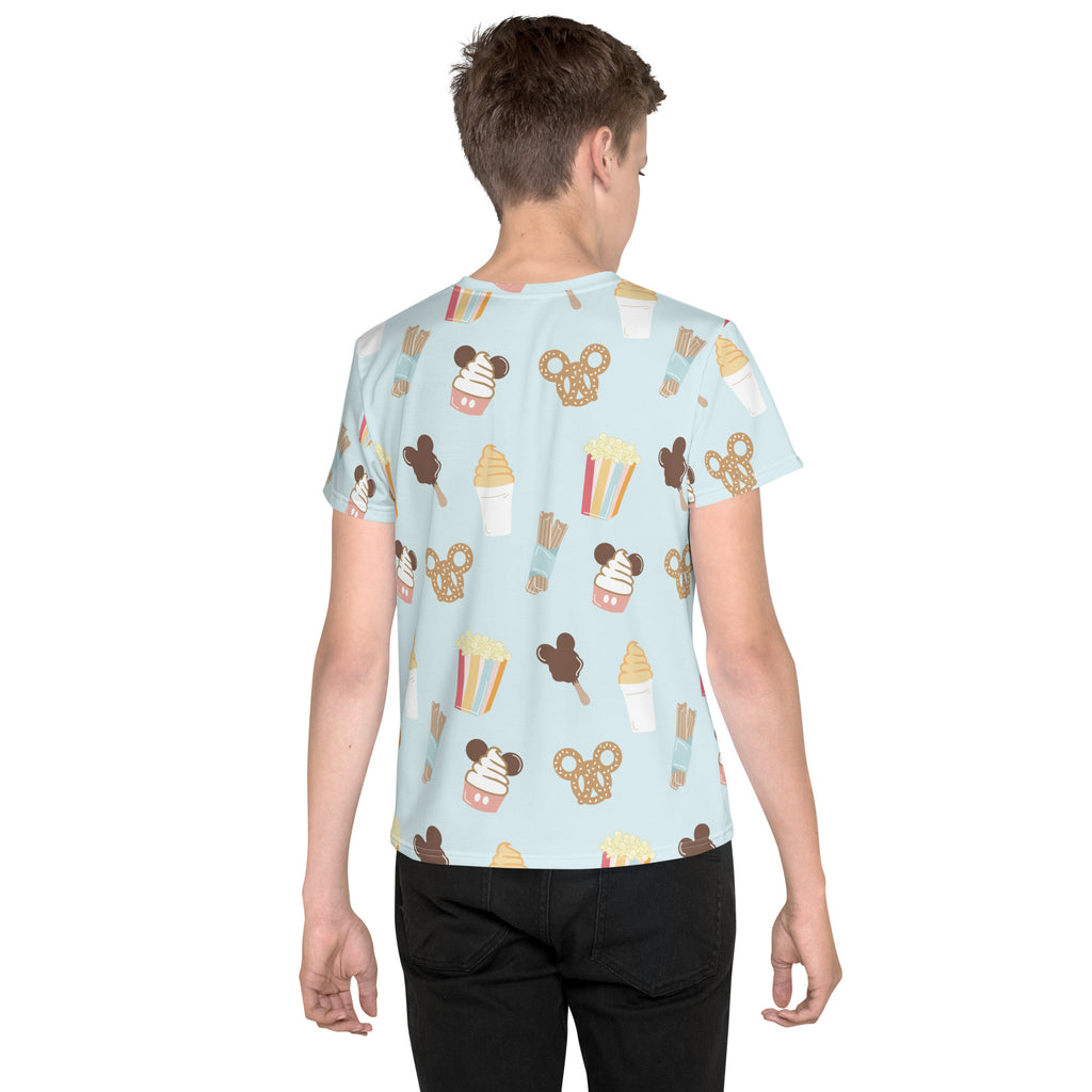 Here for the Snacks - Youth crew neck t-shirt CraftNOLA