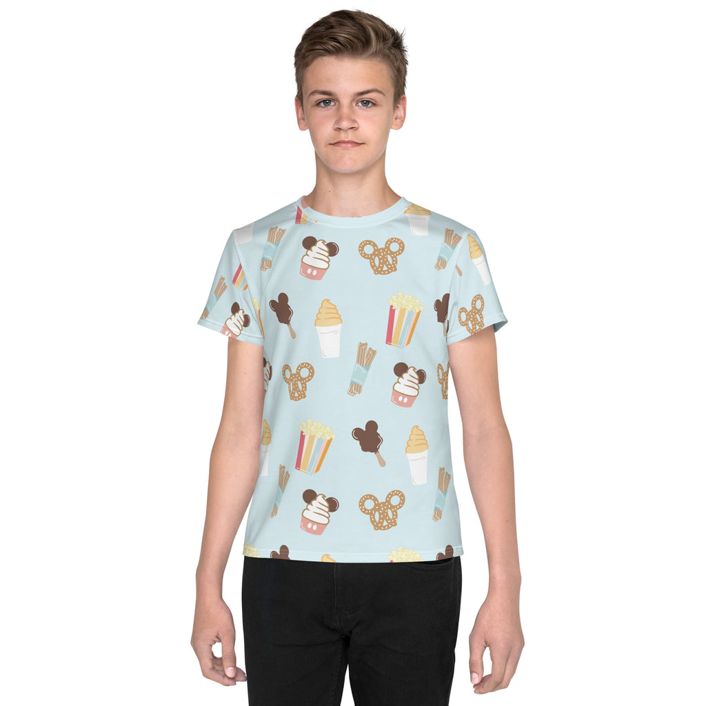 Here for the Snacks - Youth crew neck t-shirt CraftNOLA