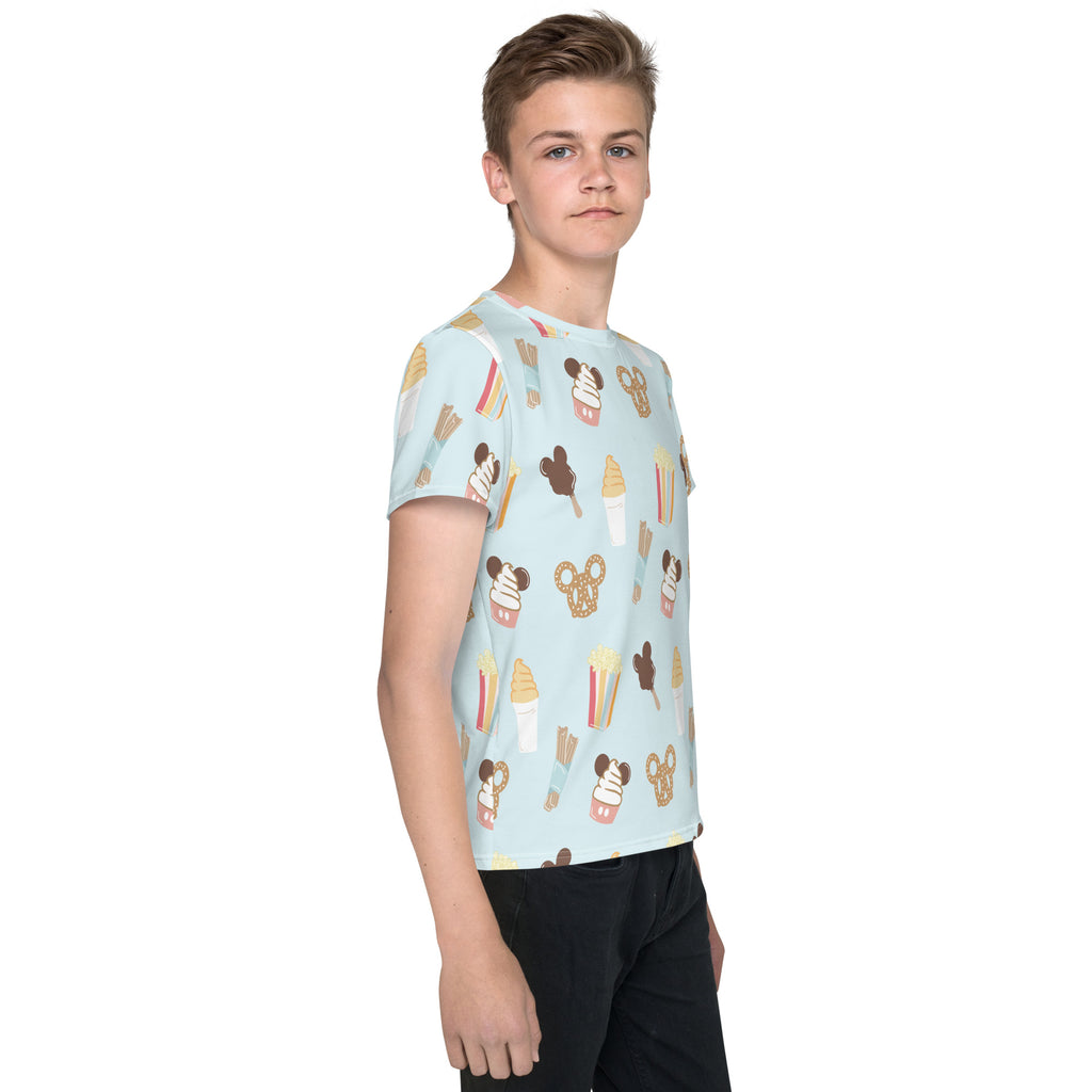 Here for the Snacks - Youth crew neck t-shirt CraftNOLA
