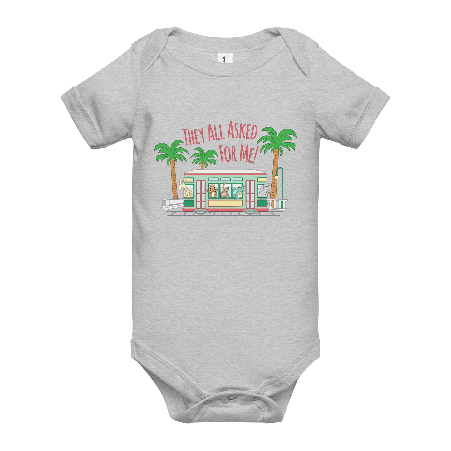 They all asked for me! Baby short sleeve one piece