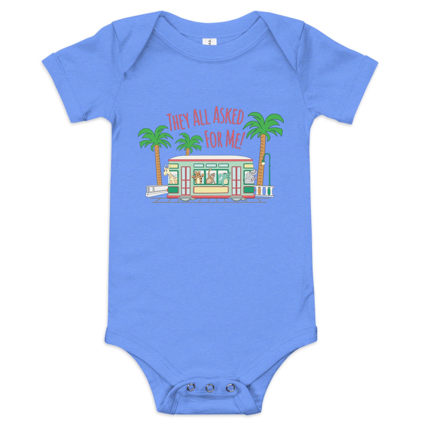 They all asked for me! Baby short sleeve one piece