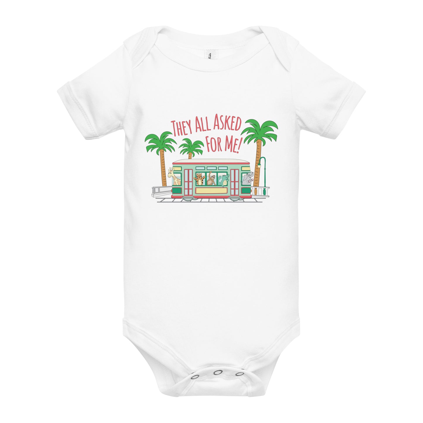 They all asked for me! Baby short sleeve one piece