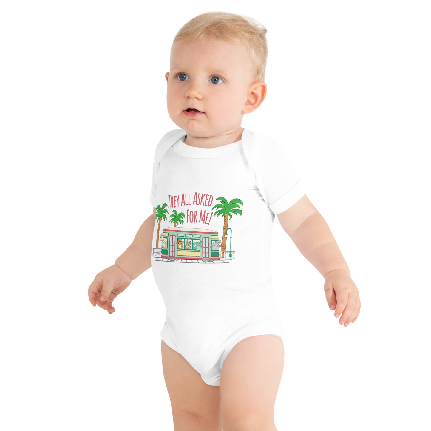 They all asked for me! Baby short sleeve one piece