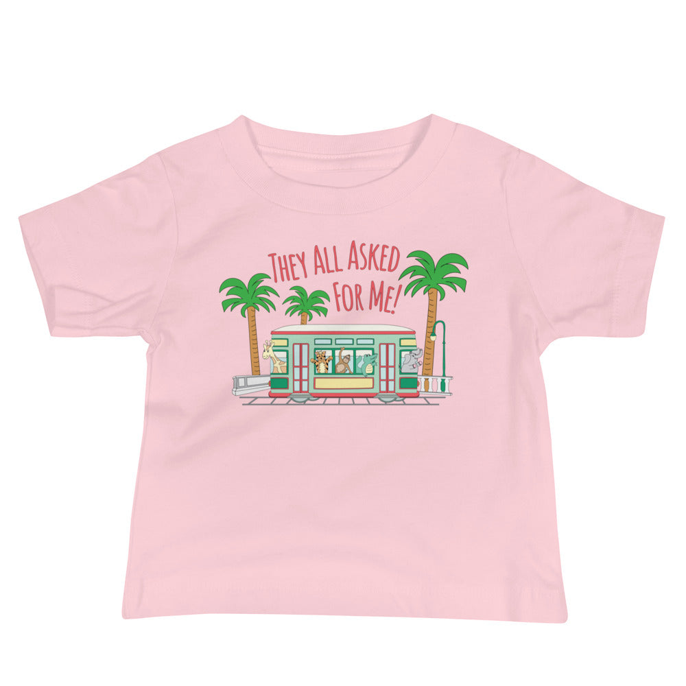 They all asked for me! Baby Jersey Short Sleeve Tee