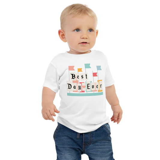 Best Day Ever! Baby Jersey Short Sleeve Tee Inspired by the Magic