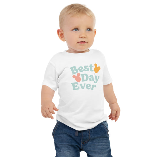 Best Day Ever Park Balloons - Baby T-shirt